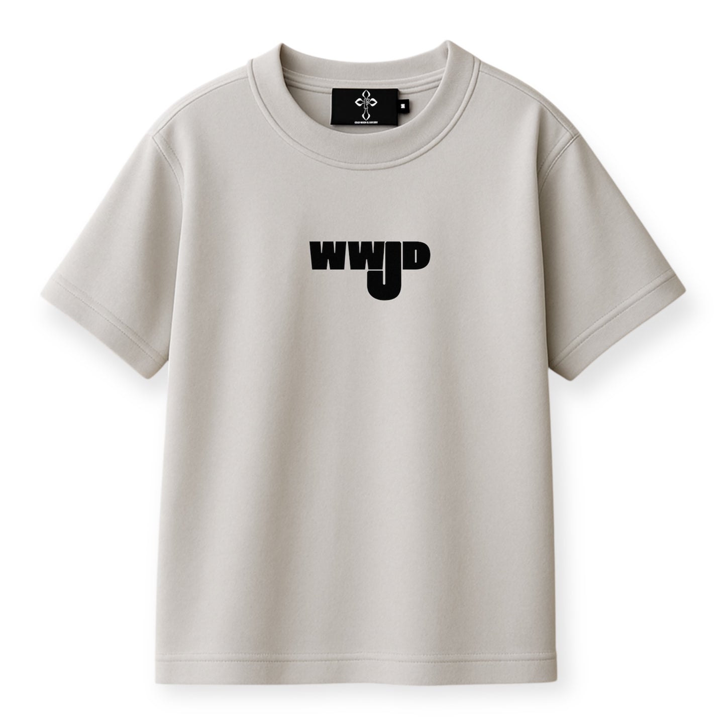 WWJD TEE (GRAY)