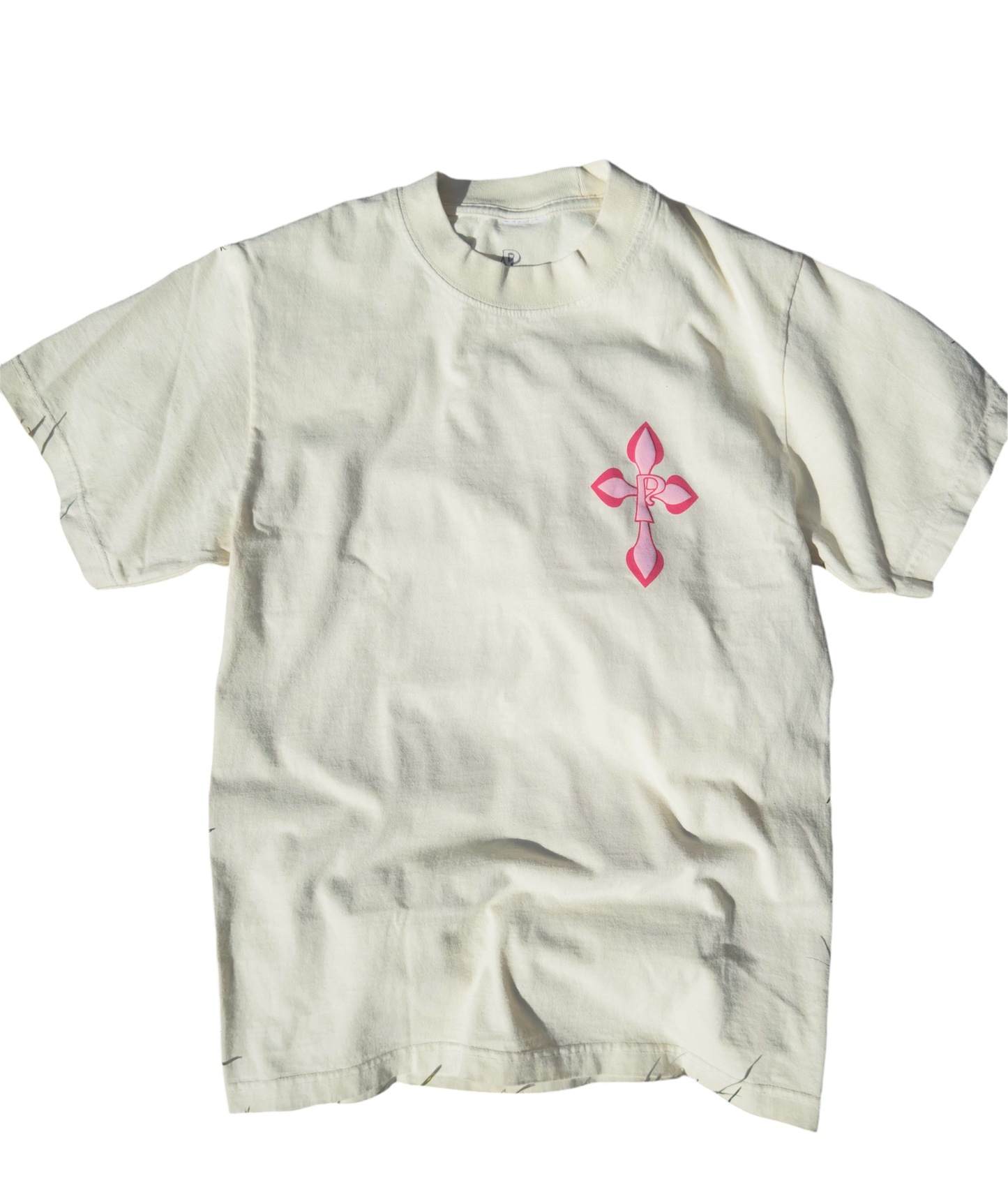 Camiseta Todo lo que necesitas es Jesús (crema)