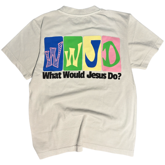 WWJD TEE (GRAY)